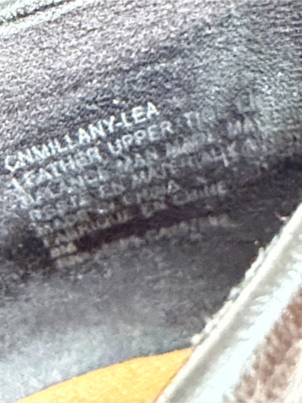 Caslon Black Leather Loafers Womens 8 Chunky Lug Sole Platform Water Resistant - Picture 9 of 12